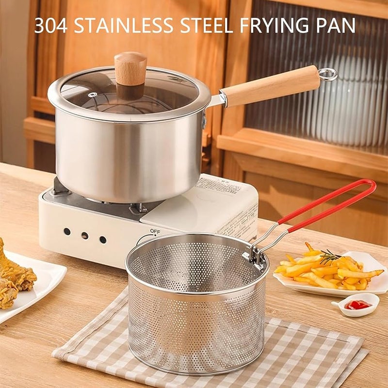 Stainless Steel Electric Deep Fryer With Oil Filter Permanent Construction Safe Kitchen Use - Image 3